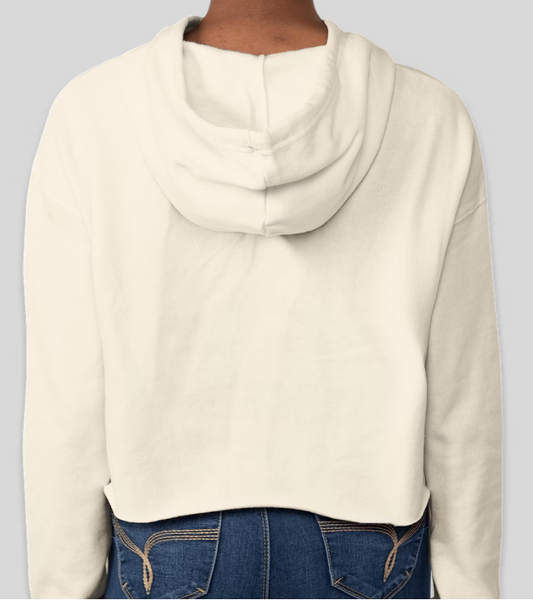 Womans Cropped Super Soft Hoodie