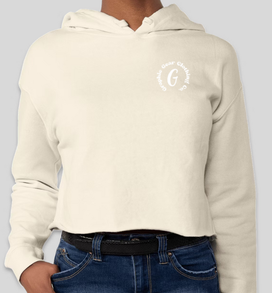 Womans Cropped Super Soft Hoodie
